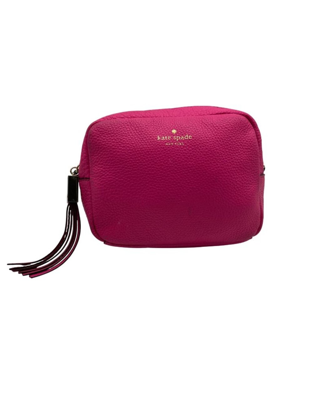 Kate Spade Pink Pebbled Leather Crossbody